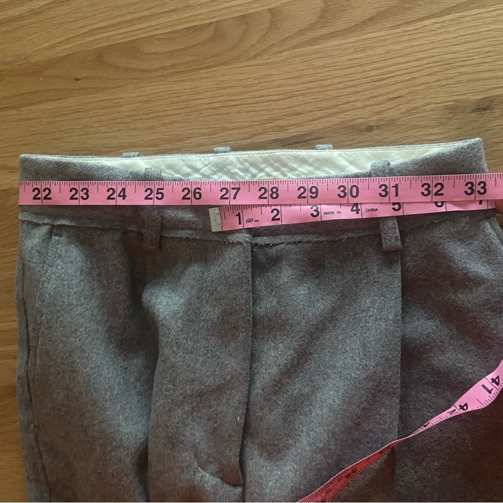 SOLD FR32 Acne Studios Flannel Straight leg wool pants - Picture 6 of 16